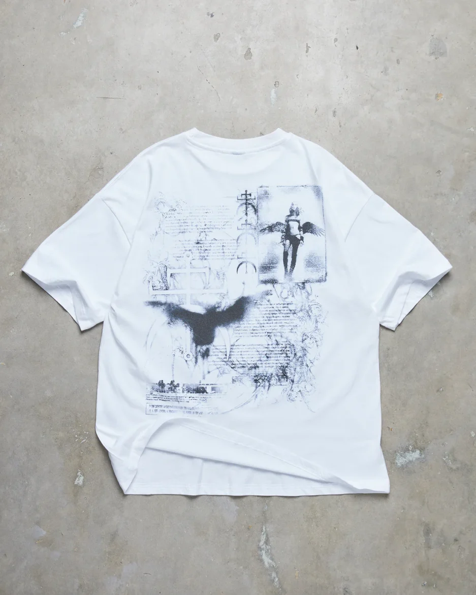 Stardrowned Washed White T-Shirt