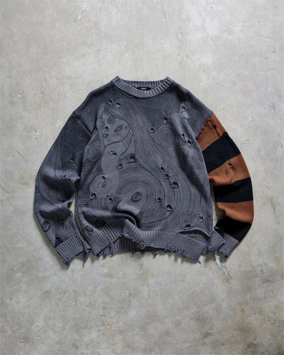 Black Spiral Sweatshirt