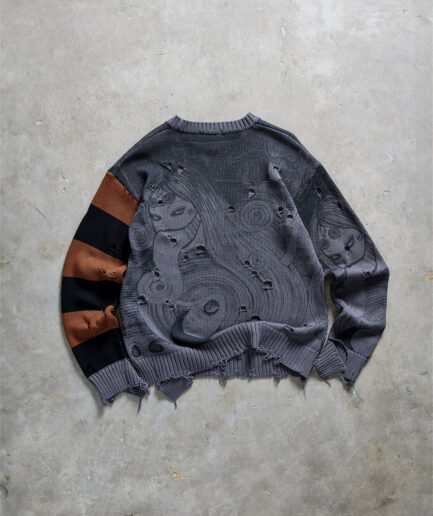 Black Spiral Sweatshirt