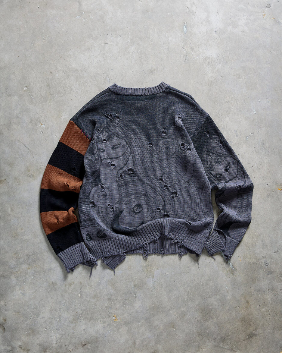 Black Spiral Sweatshirt