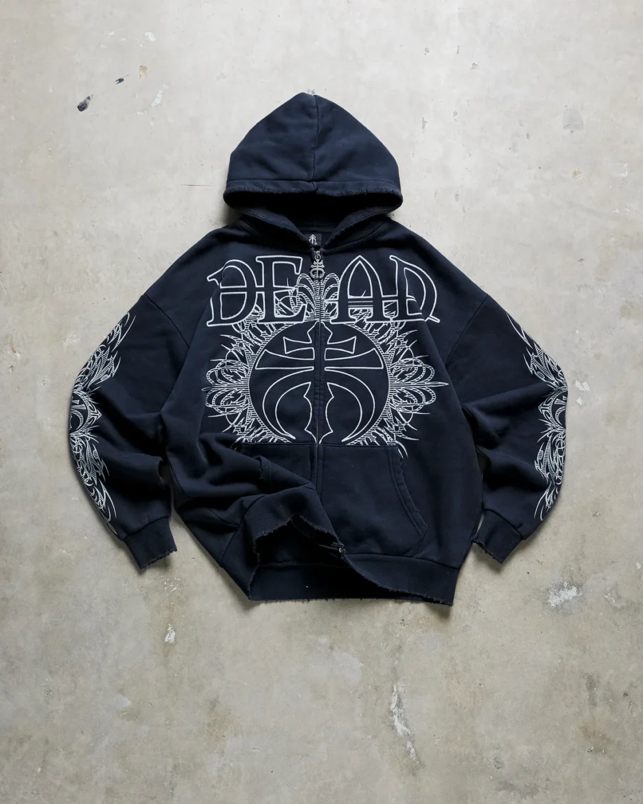 Dark Light Zip Hoodie