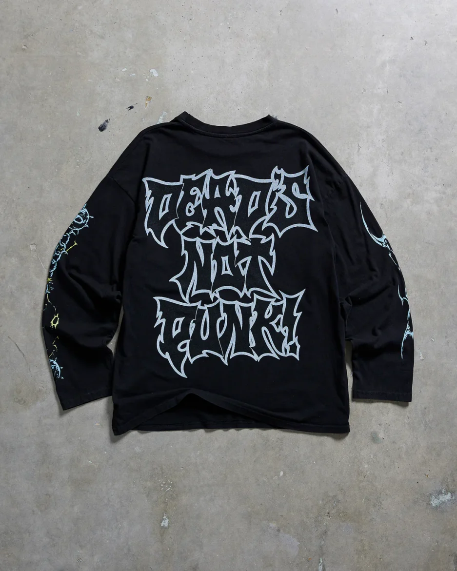 Dead's Not Punk Black Sweatshirt