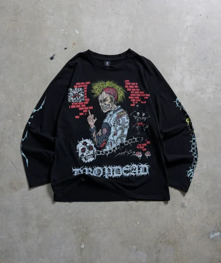 Dead's Not Punk Black Sweatshirt