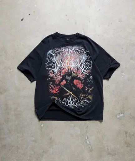 Gargoyle Washed Black T-Shirt