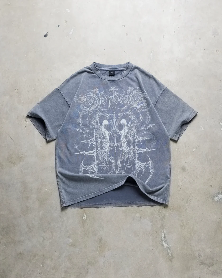 Яitual Washed Grey T-Shirt